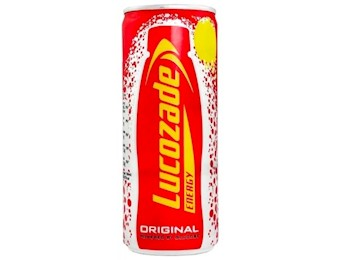 LUCOZADE ORIGINAL CAN 250ML X24 UK