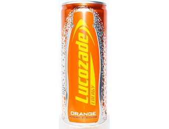 LUCOZADE ORANGE 250ML X24 UK