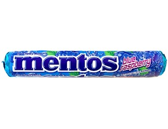 MENTOS BLUE RASPBERRY ROLL 37.5G X40