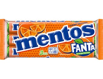 MENTOS ROLL FANTA ORANGE 3PK X25(37.5gx3)