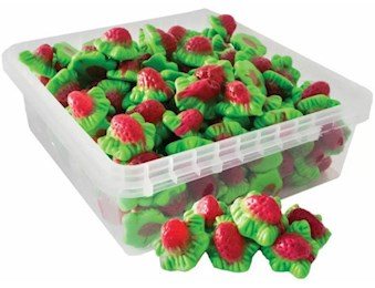 VIDAL GREEN FILLED STRAWBERRY X1KG(150)