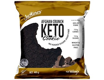 JUSTINE'S AFGHAN CRUNCH COOKIE 40G X 12