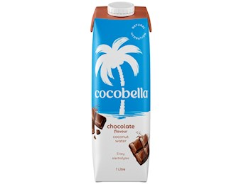 COCOBELLA CHOC COCONUT WATER 1LX6