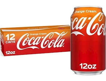 COCA COLA ORANGE CREAM 355ML X 24