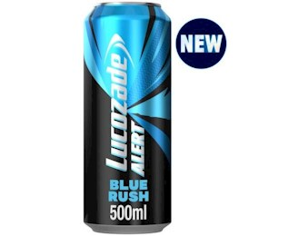 LUCOZADE ALERT BLUE RUSH 500ML X12