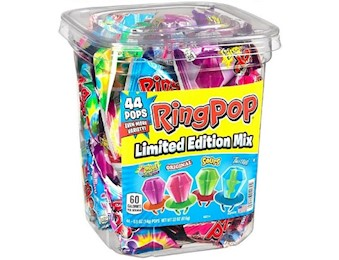 USA LIMITED EDITION RINGPOP MIX14G 