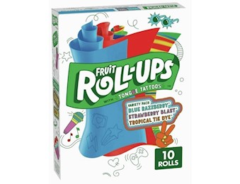 FRUIT ROLL-UPS VARIETY PACK 14G (10X10)