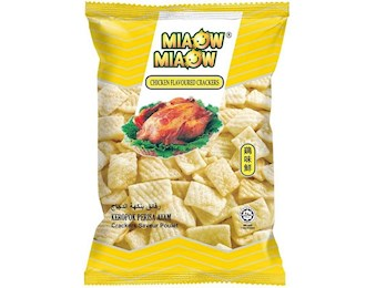 MIAOW MIAOW CHIKEN CRACKERS 50G X60