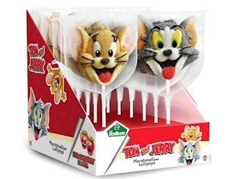 TOM & JERRY MELLOW POP 45G X12