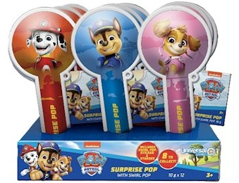 PAW PATROL SURPRISE POP 10G X12