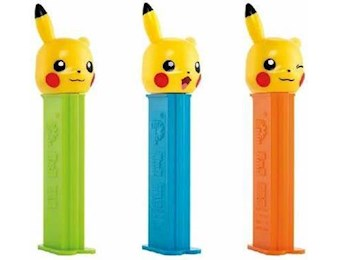 PEZ PIKACHU POKEMON 17G