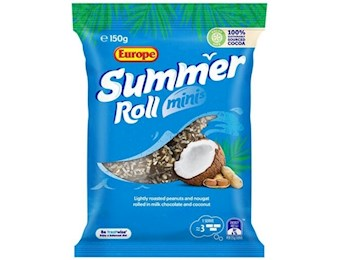 EUROPE SUMMER ROLL BITE SIZE MINI ROLL 150G