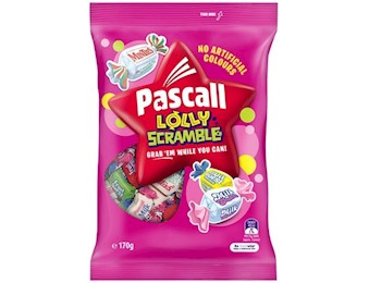 PASCALL LOLLY SCRAMBLE F/PK 170G