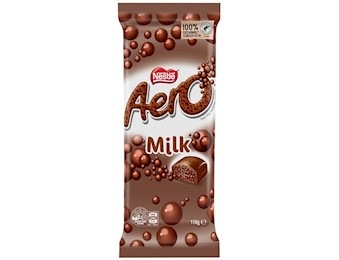 NESTLE AERO MILK BLOCK 118G X12