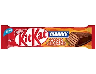 NESTLE KIT KAT CHOC ORANGE CHUNKY 48GX366