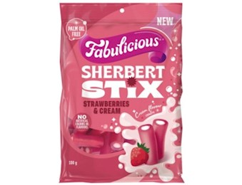 FABULICIOUS STRAWBERRIES& CREAM 180G X12