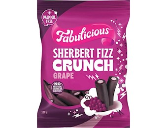 FAB GRAPE SHERBERT CRUNCH 180G 