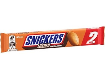SNICKERS LOADED LARGE 2PK 64G X25