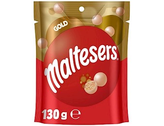 MALTESERS GOLD LARGE BAGS 130G