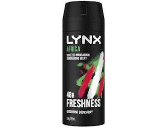 LYNX AFRICA DEO BODYSPRAY 165ML