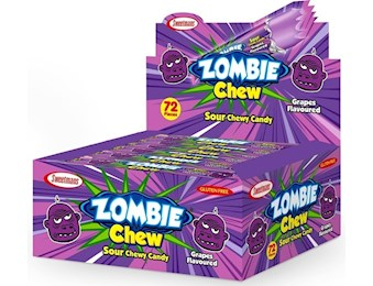 ZOMBIE CHEW SOUR GRAPE 28G 