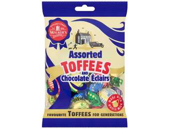 WALKERS NONSUCH ASSORTED TOFFEE 150G X12