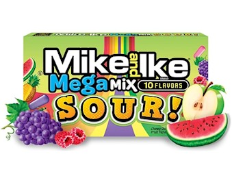 MIKE & IKE SOUR MEGA MIX TB 141G