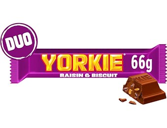NESTLE YORKIE RASIN&BISCUIT DUO  66G