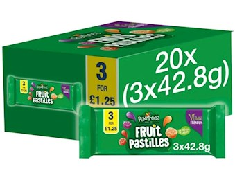 NEST FRUIT PASTILLES TUBES VEGAN 42GX60