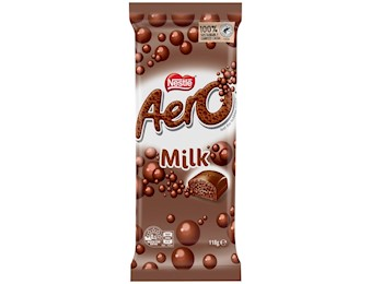 NESTLE AERO MILK BLOCK 118G X12