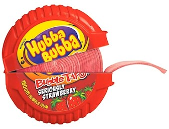 Hubba Bubba TAPE STRAWBERRY 56G