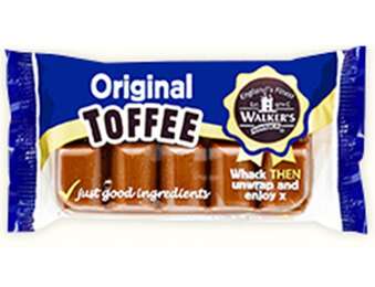 WALKERS NONSUCH ORIGINAL TOFFEE 100GX10