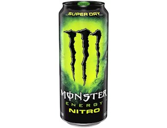 MONSTER NITRO SUPER DRY ENERGY CAN 500ML 