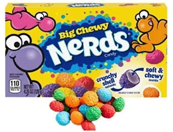 NERDS TB BIG SOFT&CHEWY CANDY 120GX12