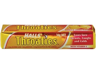 THROATIES LEMON & HONEY 34G