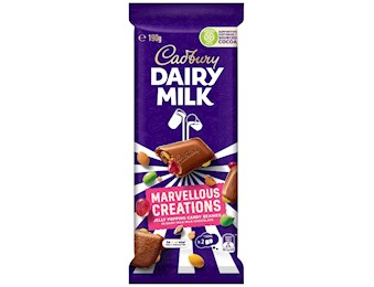 CADBURY JELLY POPPING CDY BEANI 190G