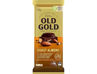CADBURY OLDGOLD ROST ALMOND K/S 180GX14