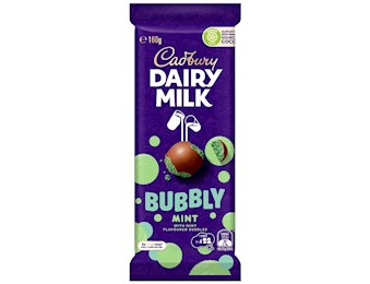 CADBURY King Size DAIRY MILK MINT BUBBLY 160G