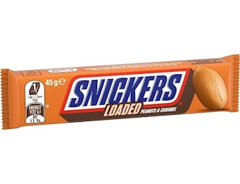 SNICKERS LOADED MEDIUM BAR 44G X25 