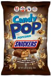SNICKERS CANDY POP POPCORN 113G X8