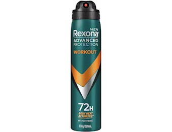 REXONA MEN ADVANCE PROTECTION WORKOUT 250ML