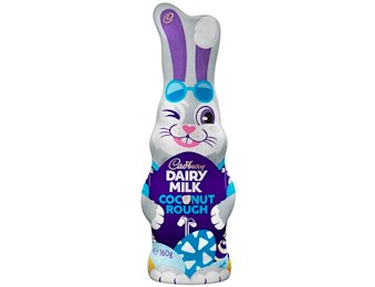 CADBURY COCONUT ROUGH BUNNY 160G X23
