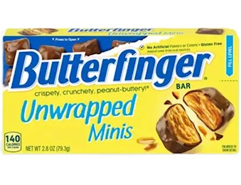BUTTERFINGER MINI UNWRAPPED 79.3GX9