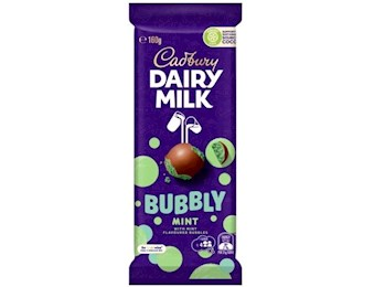 CADBURY King Size DAIRY MILK MINT BUBBLY 160G