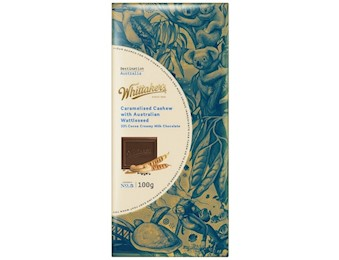 WHITTAKERS DEST CARAMELISED CASHEW 100G