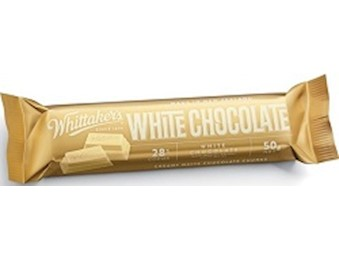 WHITTAKERS WHITE Chocolate CHUNKS 50G