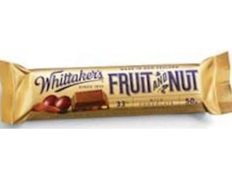 WHITTAKERS FRUIT & NUT CHUNKS 50G