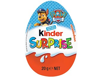 K/SURPRISE PAW PATROL EGG 20G X24