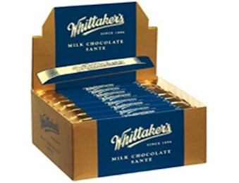 WHITTAKERS MILK SANTE WRAPPED 25G