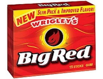 BIG RED GUM SLIM 15 STK